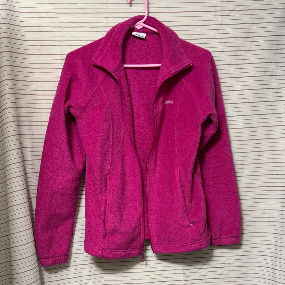Columbia Women's Pink Fleece Jacket
